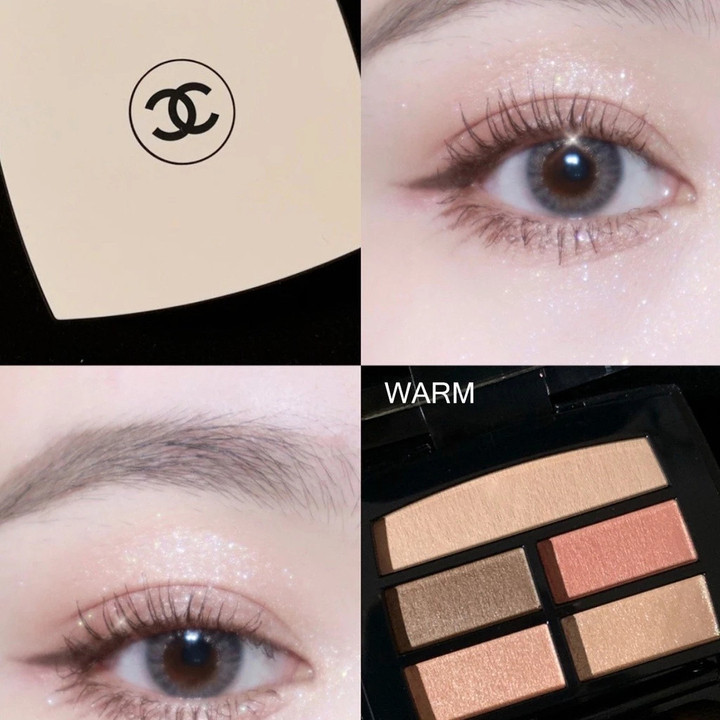 【ส่งฟรีแท้】Les Beiges #warm #Tender #Light #Intense #Deep #medium 5-color eyeshadow