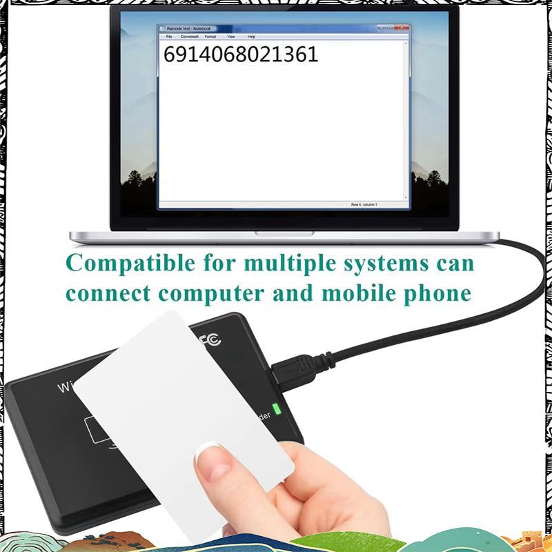 Super Reader/Writer Dual-Frequency RFID Card Reader ความถี่คู่สมาร์ท RFID Card เข้ารหัส Programmer R