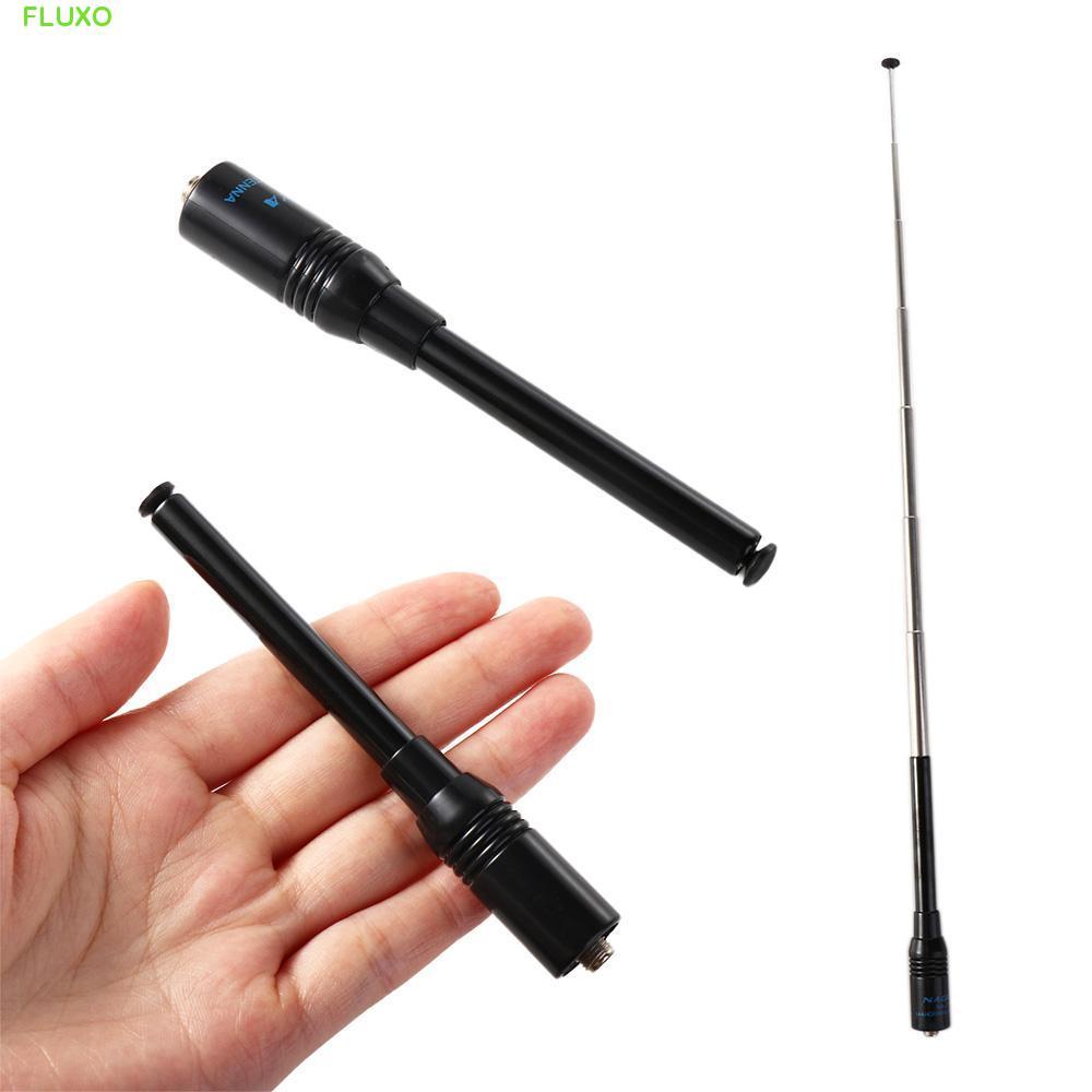 FLUXO เครื่องส่งรับวิทยุ Aerial NA-773 82/B5/B6 888S สีดํามือถือทนทานอุปกรณ์สื่อสาร