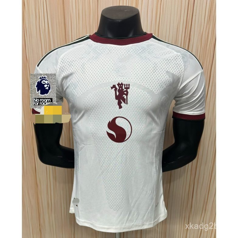 [Player Version] 2026/27 ManLian Away เสื้อยืดเสื้อฟุตบอลแขนสั้นผู้ชาย S-2XL