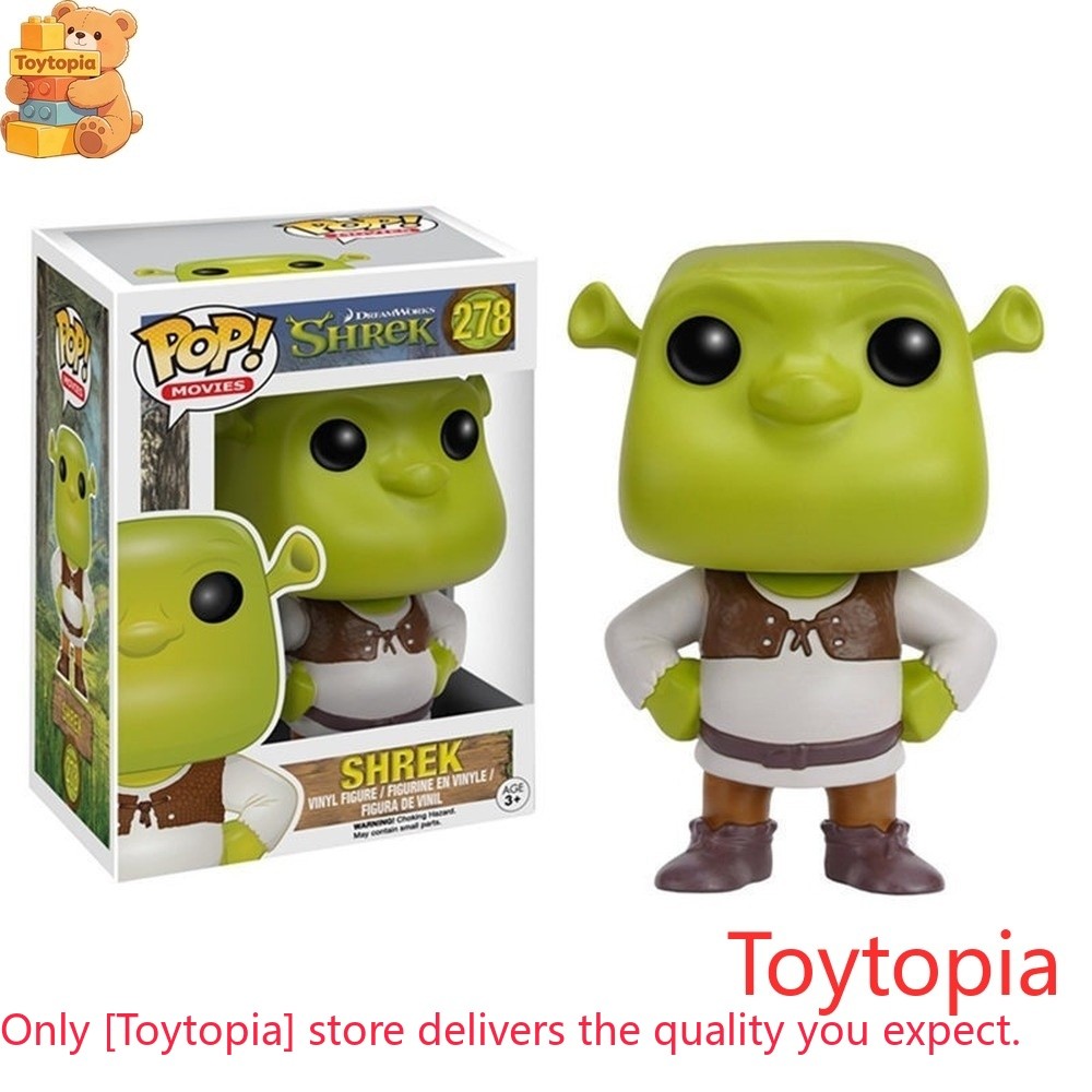 Funko Pop Shrek รูปไวนิล Action Figure ของเล่นสะสม 278
