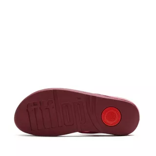 FITFLOP FINO BEAD-CLUSTER TOE-POST รองเท้าแตะแบบหูหนีบผู้หญิง รุ่น A2D-D47 สี RED