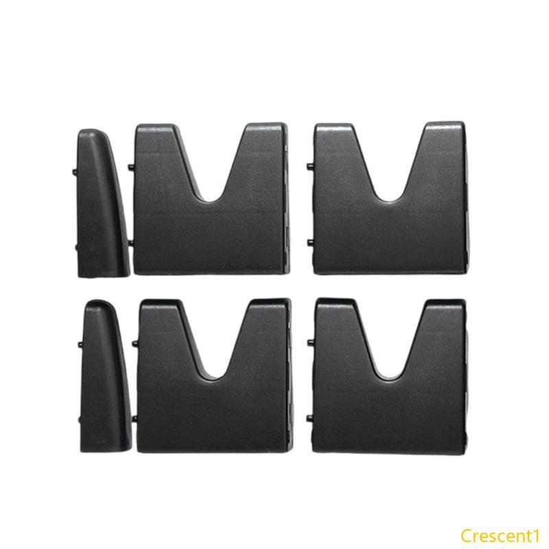 Crescent1 4pcs Cargo Divider บล็อกอเนกประสงค์ Trunk Organizer บล็อกติดตั้งสําหรับพื้นผิวพรมในยานพาหน