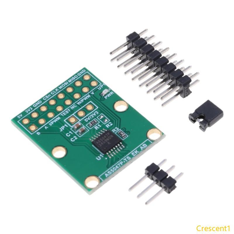 Crescent1 Advanced AS5047P โมดูล Encoding สําหรับมอเตอร์ข้อเสนอแนะและระบบอัตโนมัติอุตสาหกรรมพร้อมควา