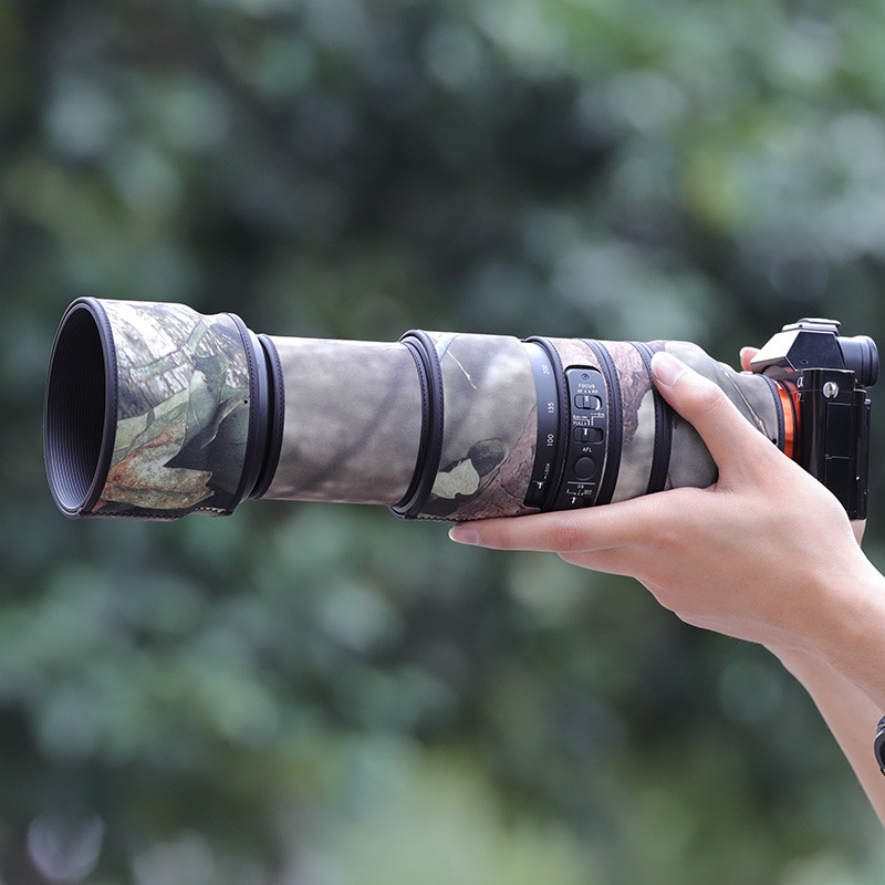 เหมาะสําหรับ SIGMA SIGMA 100-400mmF5-6.3 DGOS Telephoto Lens Camouflage Gun Jacket100400เคสป้องกัน