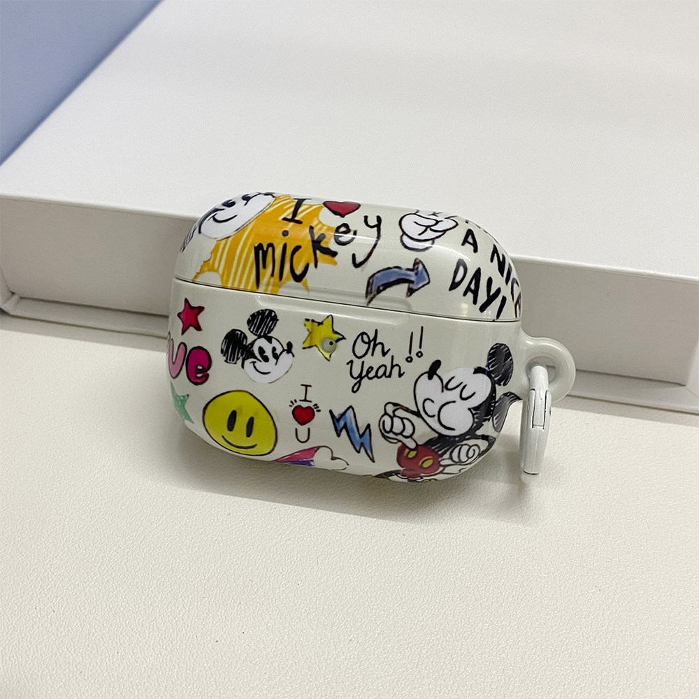 2026 สินค้าใหม่การ์ตูน Mickey Mickey Mouse Apple airpods pro 3 เคสป้องกัน airpods4 เคสป้องกันรุ่นที่