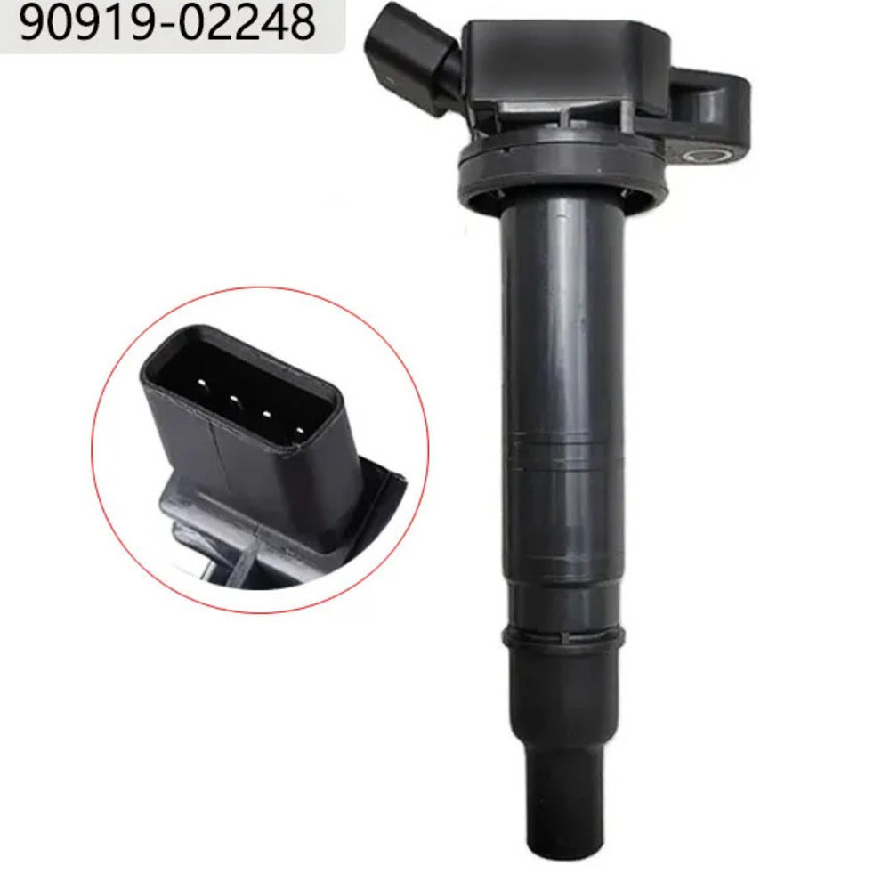 90919-02248 คอยล์จุดระเบิด; 90919 02248 หม้อแปลงไฟฟ้าแรงสูง ใช้ได้กับรถยนต์ Camry