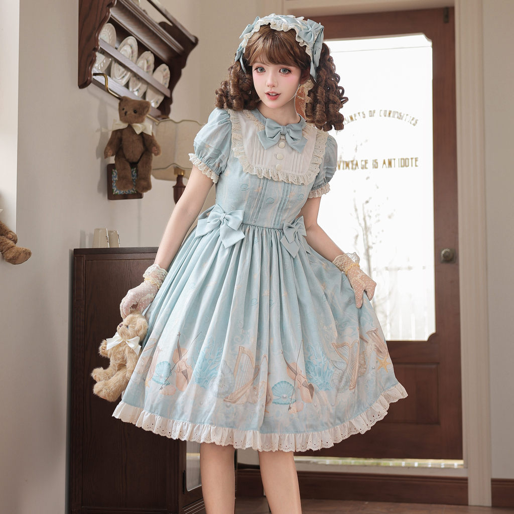 Lolita Undersea Concert op Daily Ancient Dress lolita