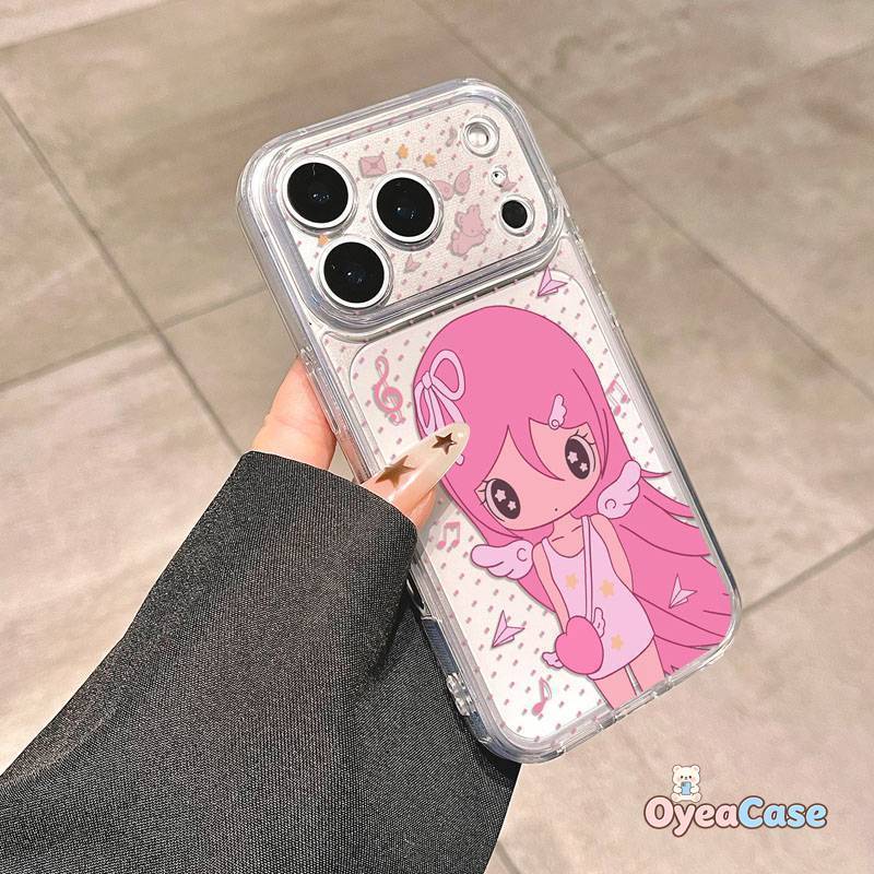 การ์ตูนสีชมพูสาวเคสโทรศัพท์สําหรับVivo S60 S50 S30 Pro Mini V21 V21E V21S V20 SE V19 Neo V17 V15 V11