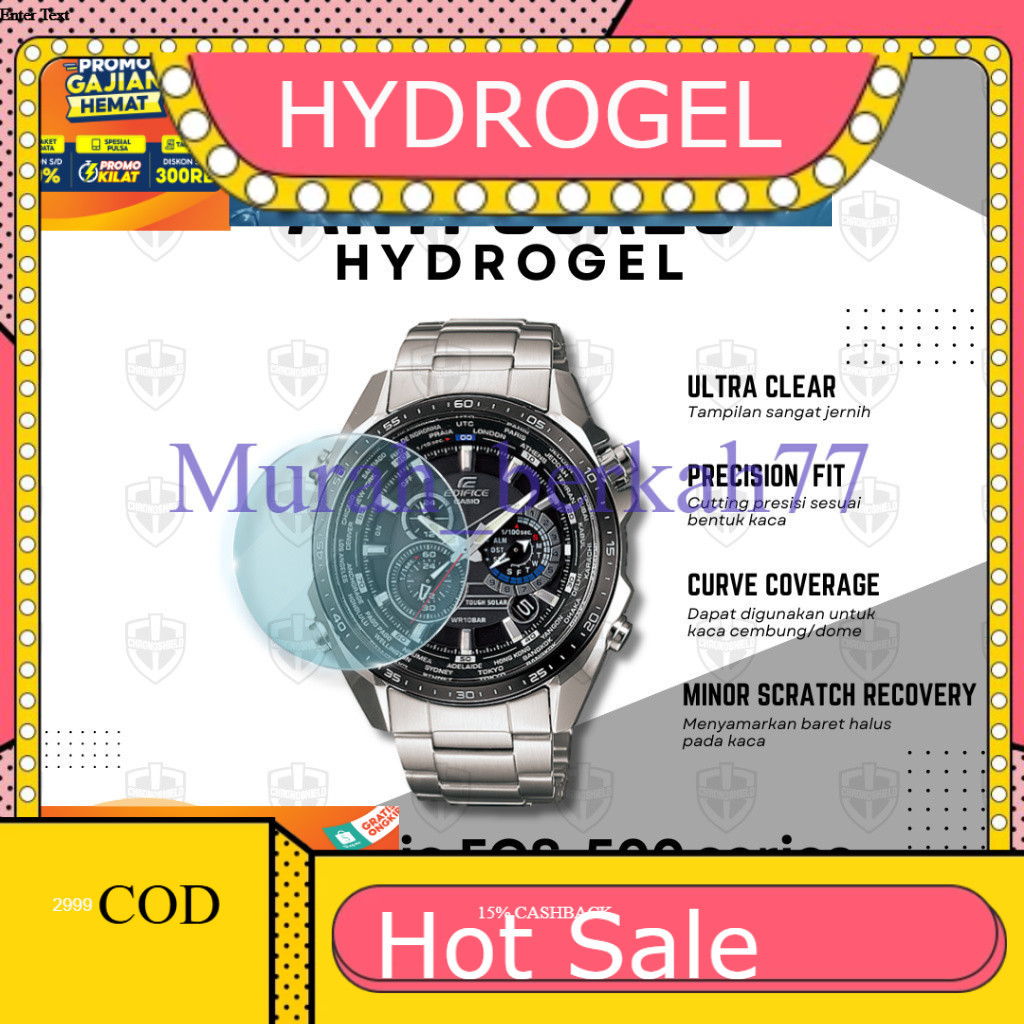 Anti-SCRATCH HYDROGEL Anti-Scratch Hydrogel Casio EQS500 EQS 500