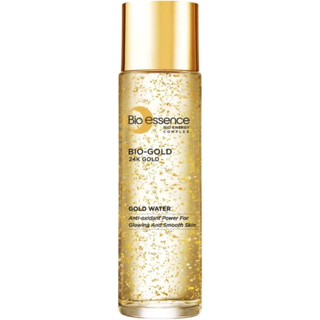 Bio-Essence BIO-GOLD Gold Water 24K Gold Anti-Oxidant Power สําหรับผิวเปล่งประกายและเรียบเนียน 100ml
