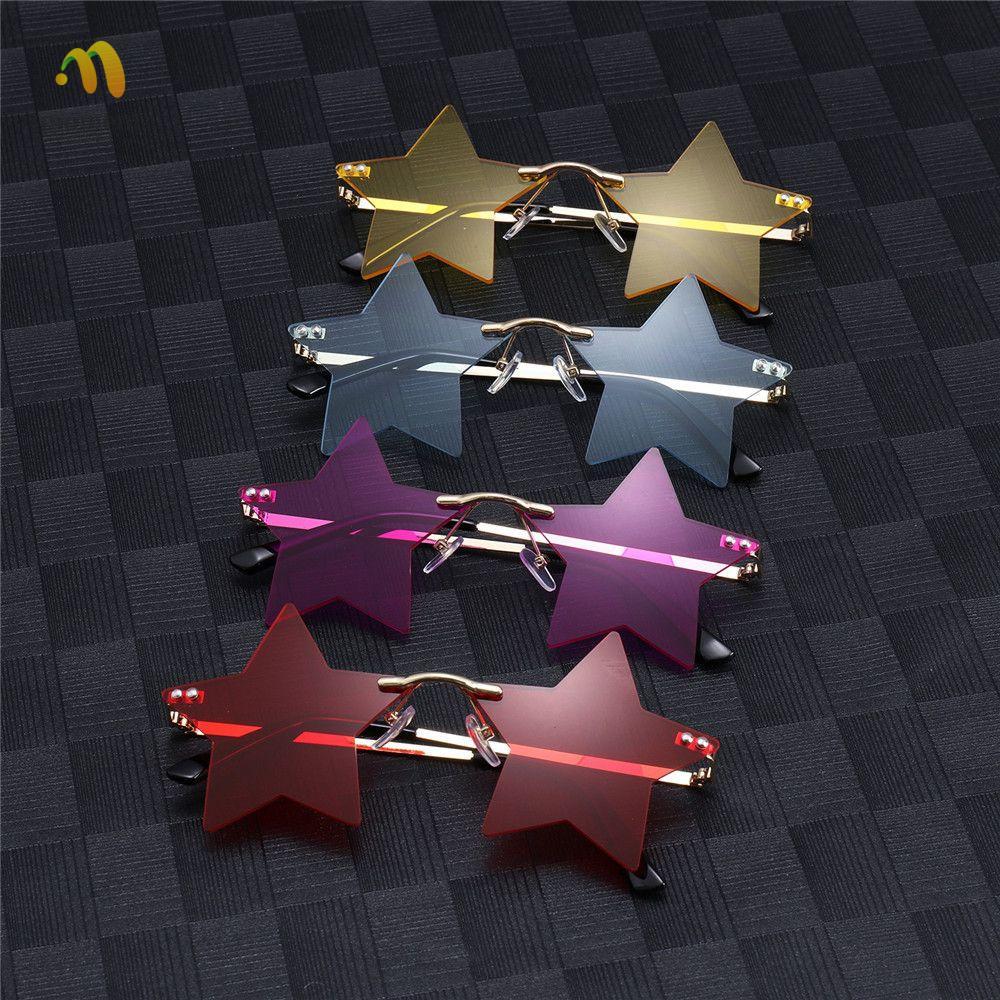 MOMENT Star Shape Funny for Women & Men Glasses Sun Glasses