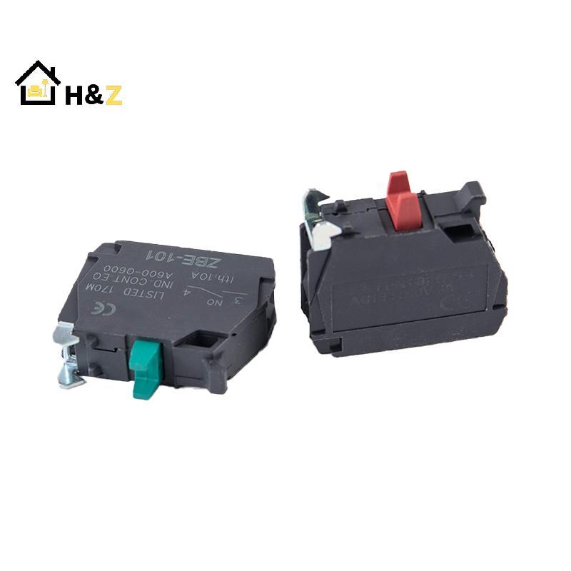 Kaleidoscope Button Switch Contact Blo Base ZBE-101 NO / ZBE-102 NC สําหรับ Xb4/XB5 Nice