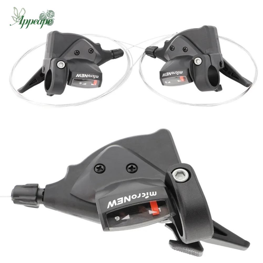 APPEAPE จักรยาน Levers Shifter, 7/8/9/10/11Speed Universal Mountain Bike Shifter, ซ้ายขวา Thumb Gear