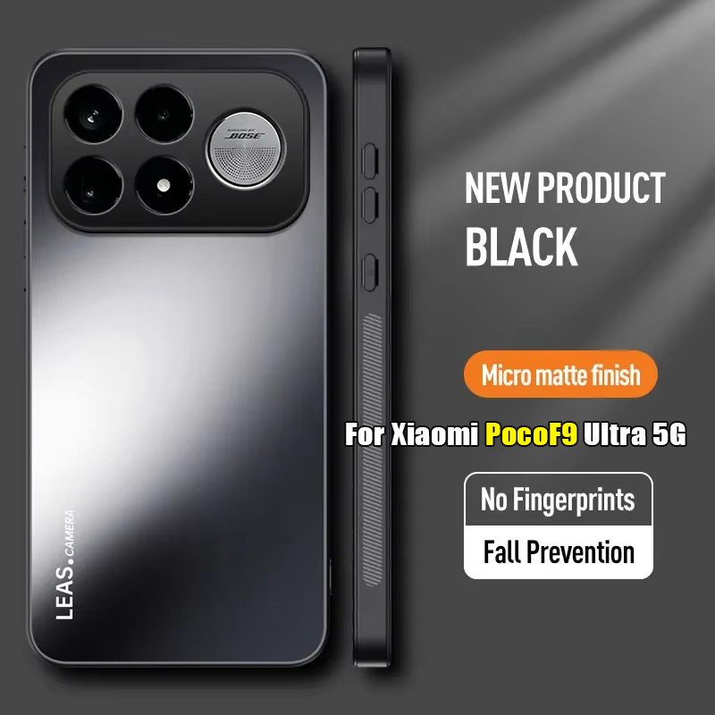 Anti-Scratch AG Matte สําหรับ Xiaomi Poco F9 F8 Ultra Pro PocoF9 F9Ultra 5G Frosted เคสโทรศัพท์กันกระแทกกล้องป้องกันพลาสติกแข็งปกหลัง