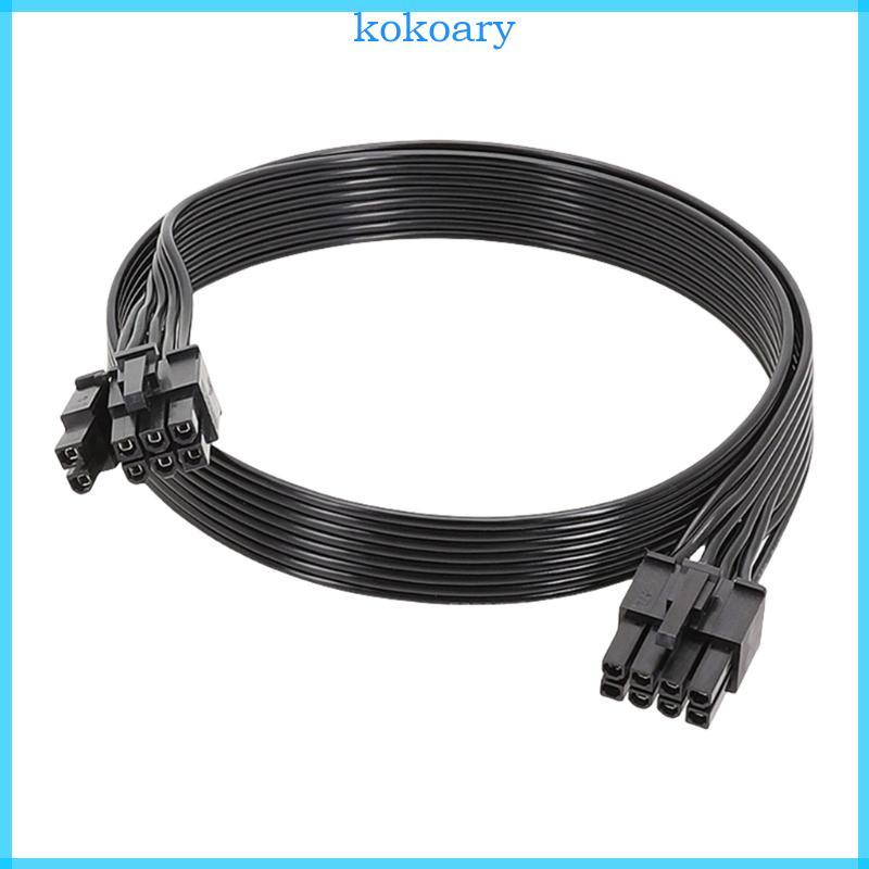 KOK 8Pin ถึง 6+2 Pin PCIE GPU สายไฟสําหรับการเชื่อมต่อพลังงาน GPU ที่ปรับปรุง