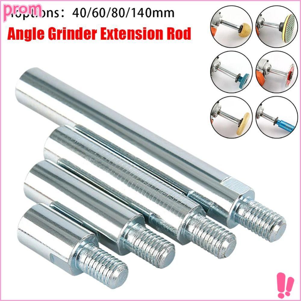 PROM 1 ชิ้น Extension Rod, Shaft M10 ด้ายเครื่องบดมุมอะแดปเตอร์ Rod, อุปกรณ์เสริมขัดสําหรับรุ่น 100 