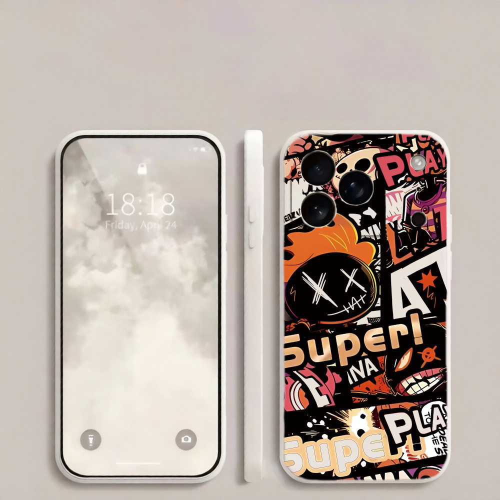 Graffiti Little Monsterเคสโทรศัพท์เหมาะสําหรับOPPO Reno 16Pro 15Pro 15 14Pro 14 13Pro 13 11Pro 10Pro