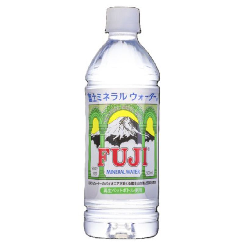 ฟูจิน้ำแร่ธรรมชาติขวดพลาสติก 500มล. Fuji Mineral Water Pet 500ml. [หมายเลขบาร์โค้ด 4902409111225]