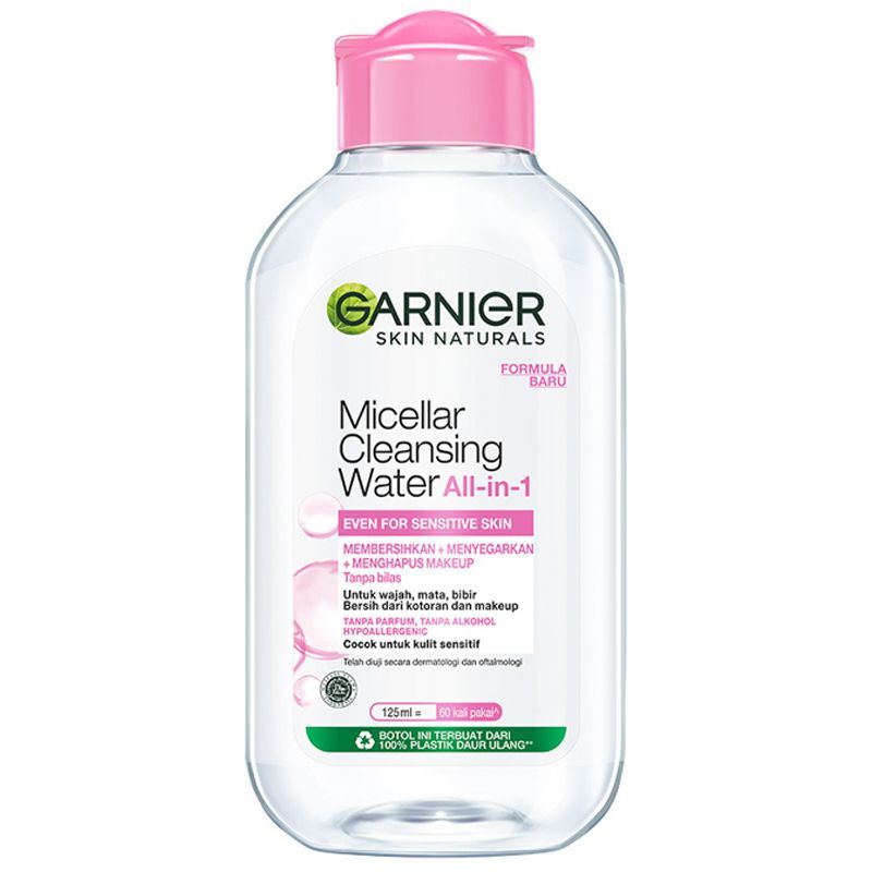 การ์นิเย่คลีนซิ่งวอเตอร์ไมเซล่า 125มล. Garnier Micellar Cleansing Water 125ml. [หมายเลขบาร์โค้ด 6928820043042]