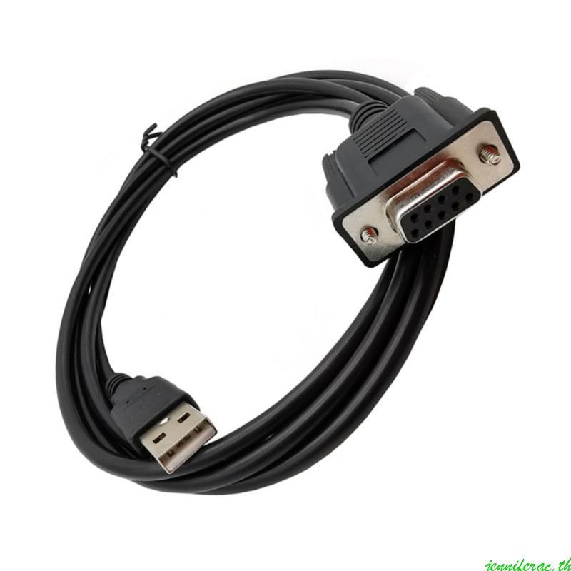 Jenniferac USB to RS232 Serial Cable USB to RS232 อะแดปเตอร์แปลงสําหรับการเชื่อมต่อข้อมูลที่เชื่อถือ