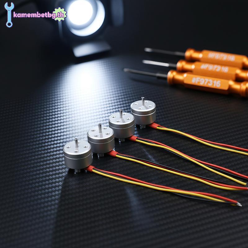 Kamembetbg 1104 4300KV มอเตอร์ไร้แปรง 1-2S เคลือบกันน้ําสําหรับ All-weather FPV Racing Mini Quadcopt
