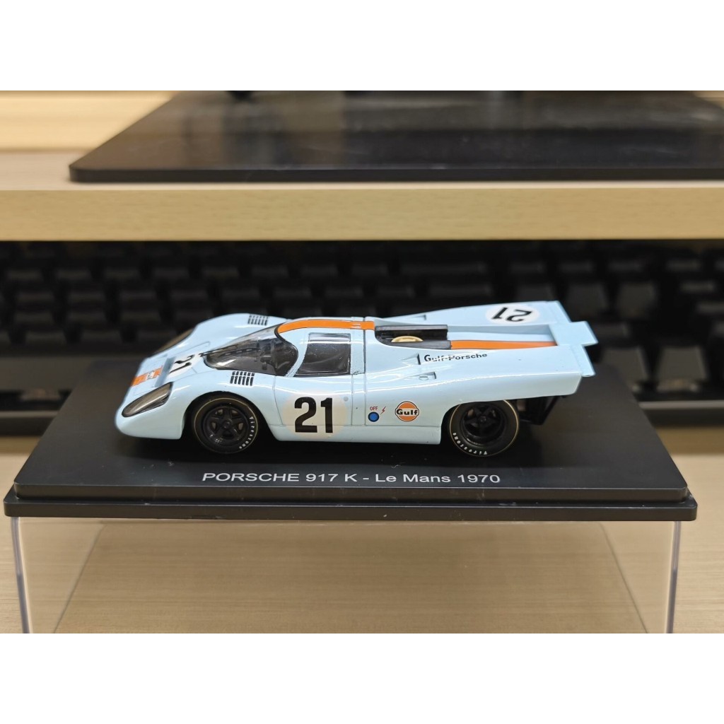 SPARK Le Man 24 Hour Endurance Race Porsche 917K 1970 Race Season.PRSCHE 917K-Le Mans 1970P. Rodrigu