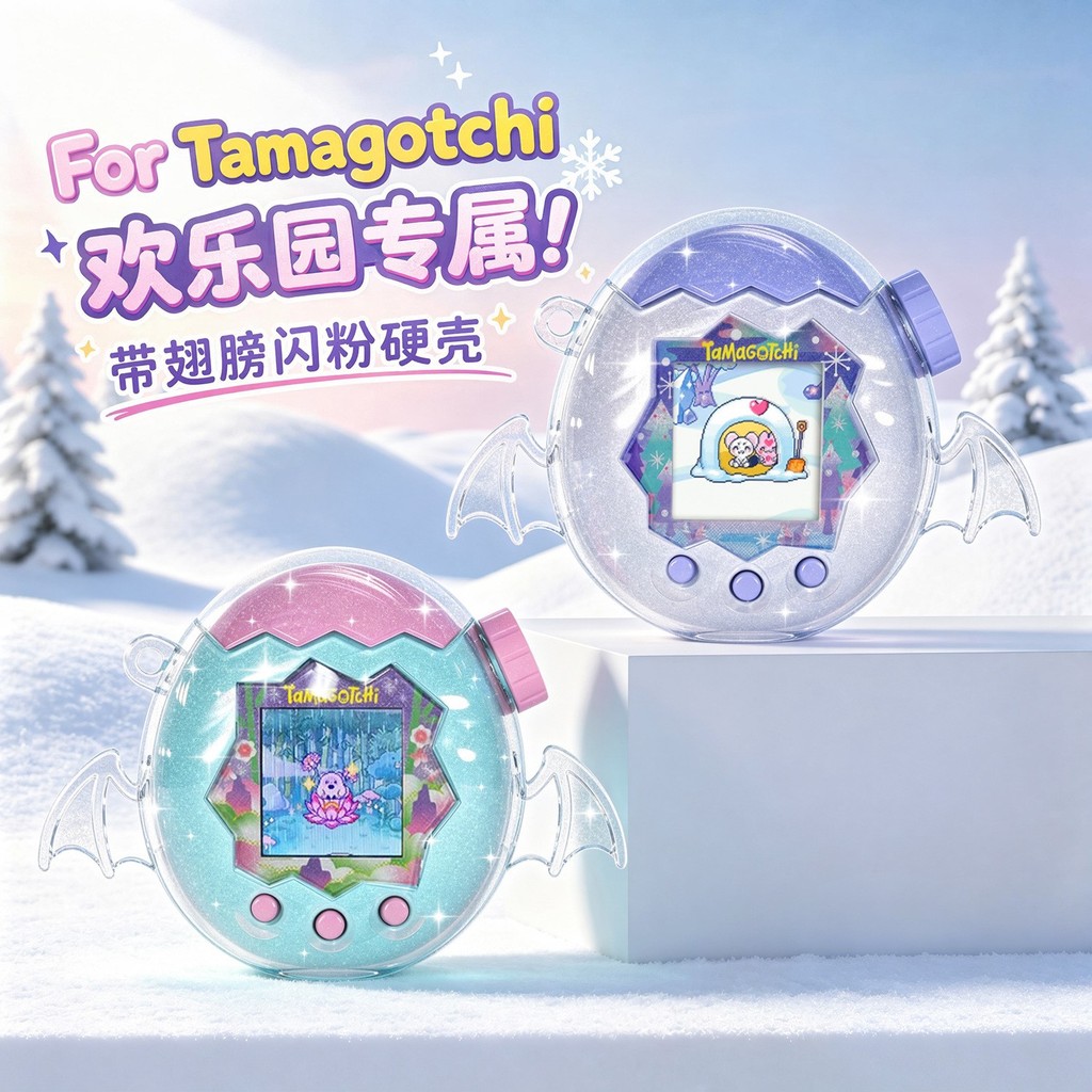 เหมาะสําหรับ Tamagotchi Tamagotchi เคสใสใหม่ Happy Paradise Paradise Angel Wings รวมทุกอย่าง