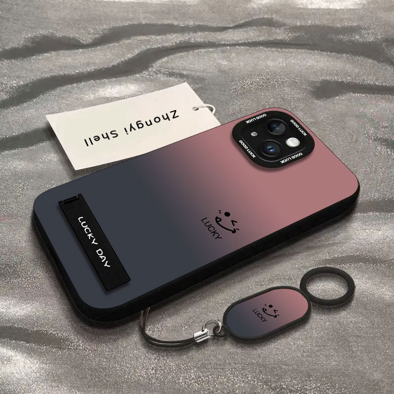 เคส vivo y200 เคส vivo y200 5g Gradient Smiley Face เหมาะสําหรับ vivo y500 เคสโทรศัพท์ y300pro + สิบ