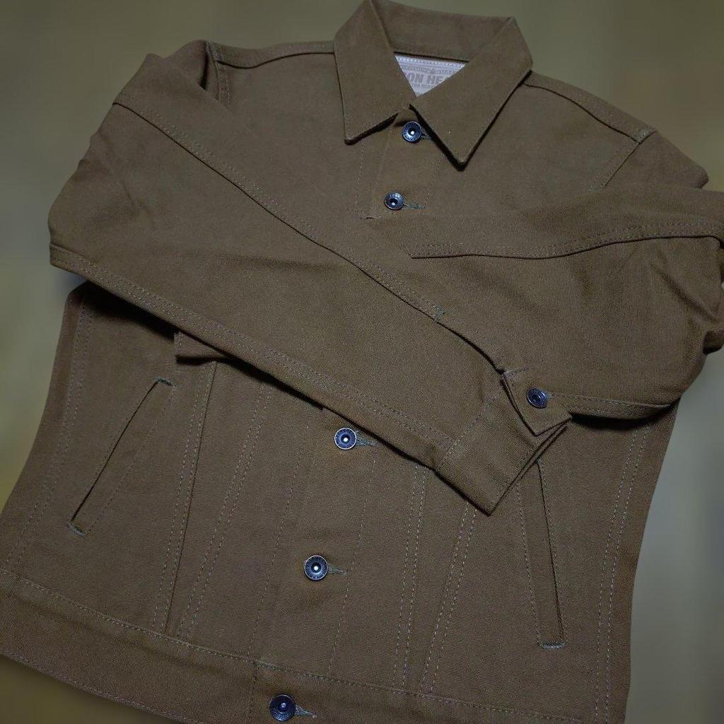 Iron Heart เสื้อแจ็คเก็ต Duck Canvas สภาพดีเยี่ยม แทบไม่ผ่านการใช้งาน ของแท้จากญี่ปุ่น