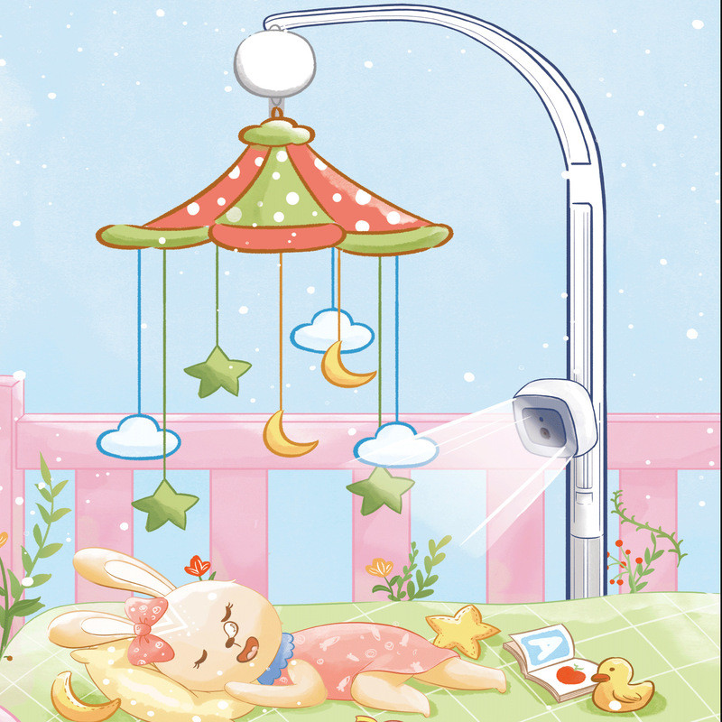Baby Care Bed Bell Remote Mobile Phone Care Intercom Baby Safety Care Device Baby Monitor