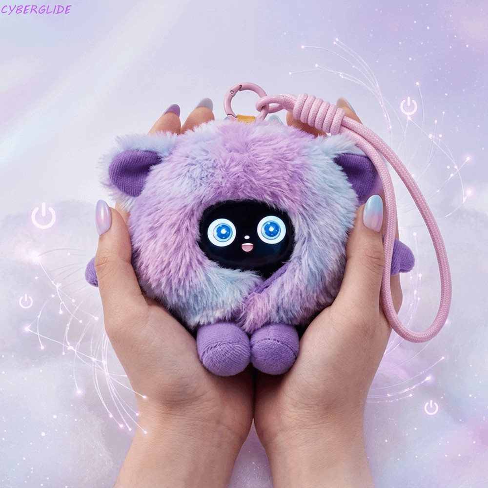 CYBERGLIDE Interactive ตุ๊กตาสัตว์, Interactive Educational AI Companion Plush Toy, การสื่อสารด้วยเส