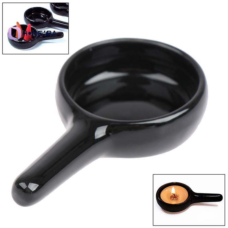 <Honeyby> Ceramic Aroma Burner Burner Aromatherapy Candle Holder Nice