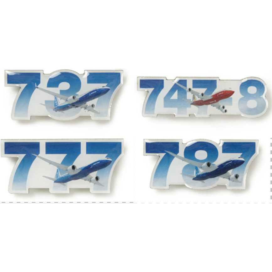 ของแท้ BOEING BOEING 737 747 777 787 SKY PIN เข็มกลัด Air Uniform ป้ายกระเป๋าเดินทาง