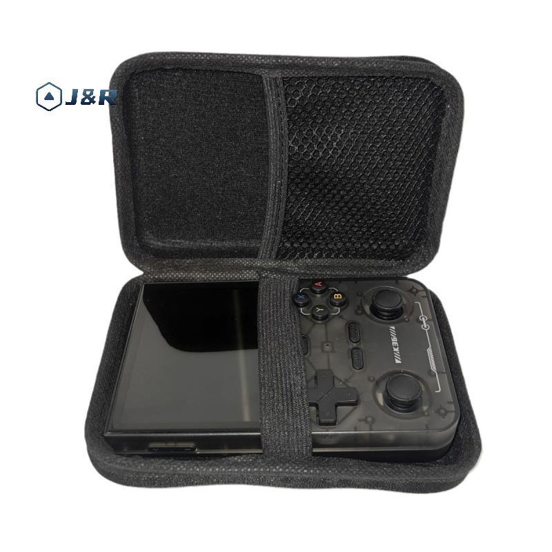 J&R> แบบพกพา R36S R35S R36pro กรณีเกมคอนโซล RG34XX K36 กระเป๋ากันกระแทกฝาครอบเปลือกป้องกันกรณีของขวั