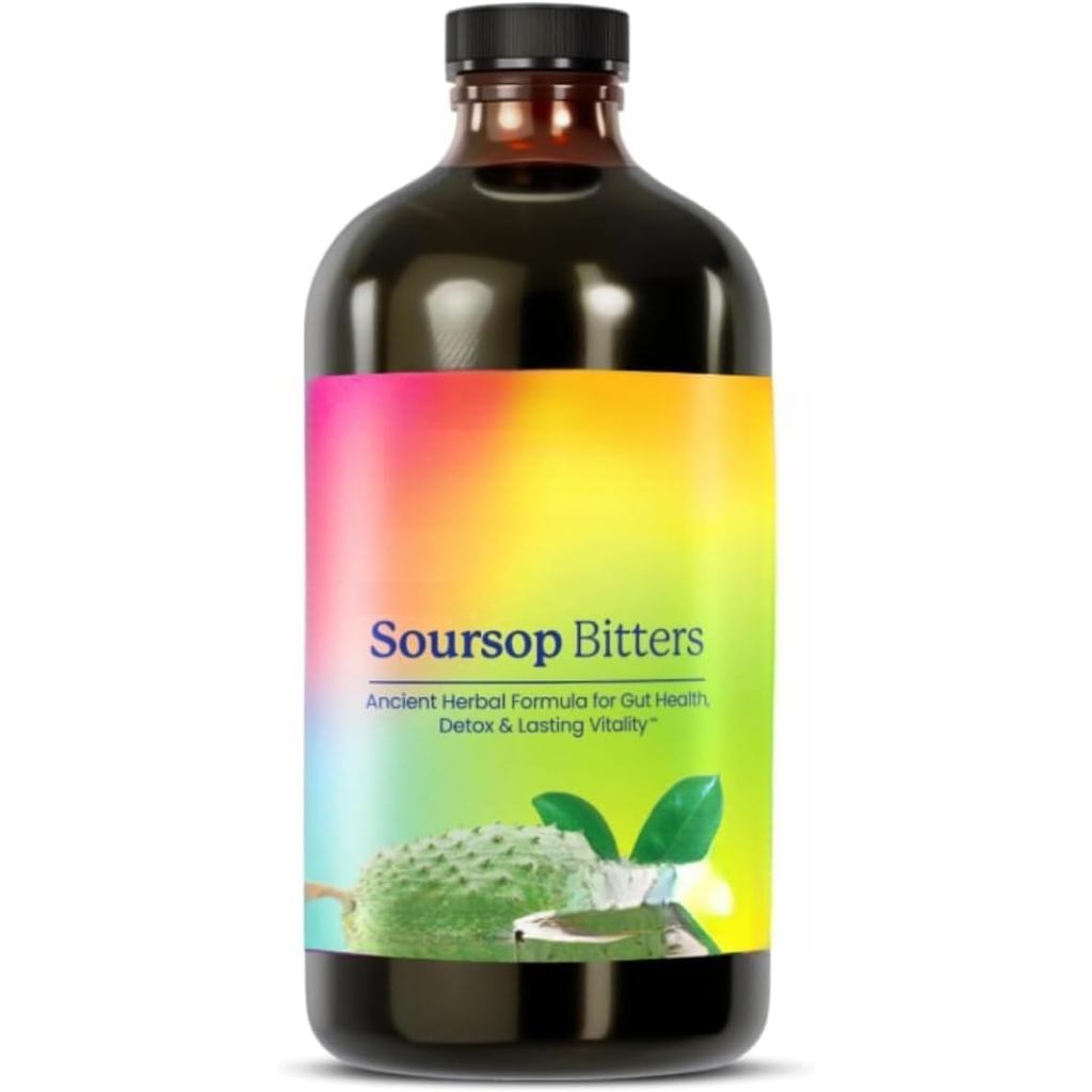 Soursop Bitters - ทําความสะอาดภายใน ย่อยสุขภาพและฟังก์ชั่นภูมิคุ้มกัน