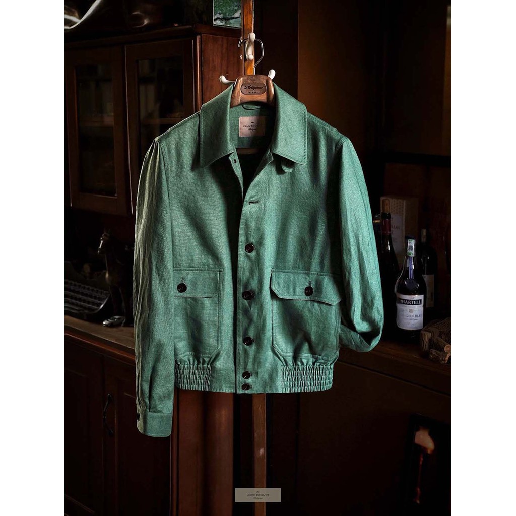คุณโมเระเอเล成衣 | Linen A2 Bomber Jacket  麻A2iorg