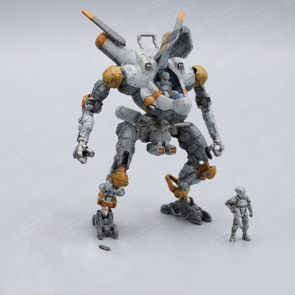 Titan Meteorite PM004Vulture Vulture Mecha Class ABS การพิมพ์เรซินรุ่นเคลื่อนย้ายได้สีขาว