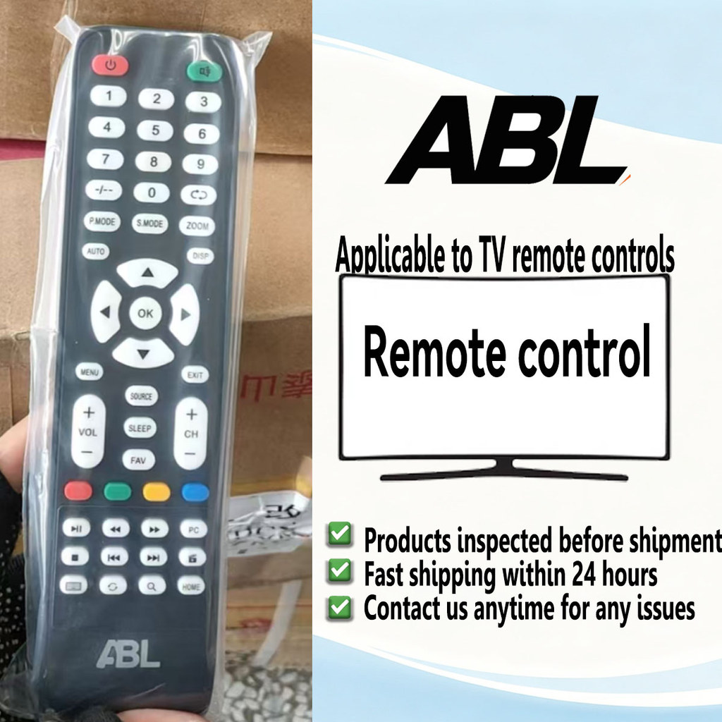 ABL TV รีโมทคอนโทรล * การดําเนินงานปุ่มโดยตรงสําหรับ ICON Smart Tv Hd LED Ultra Slim โทรทัศน์ Google