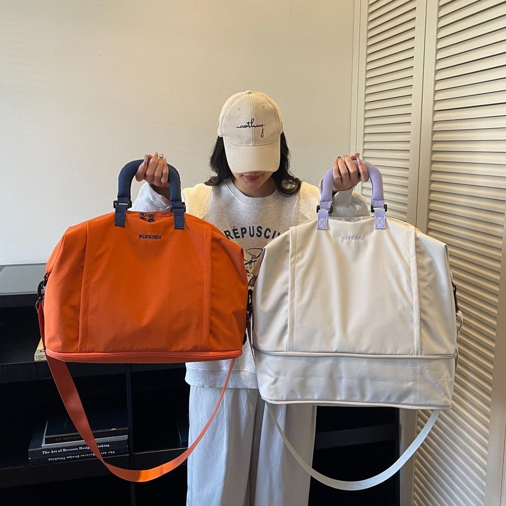 ใหม่กระเป๋าเดินทางความจุขนาดใหญ่ All-Match Outing กระเป๋า Messenger แบบพกพา Duffel Bag