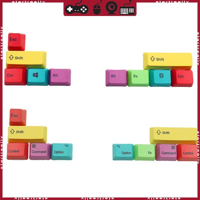 ST PBT Backlit Keycaps Doubleshot CMYK Keyset โปรไฟล์ OEM สําหรับ