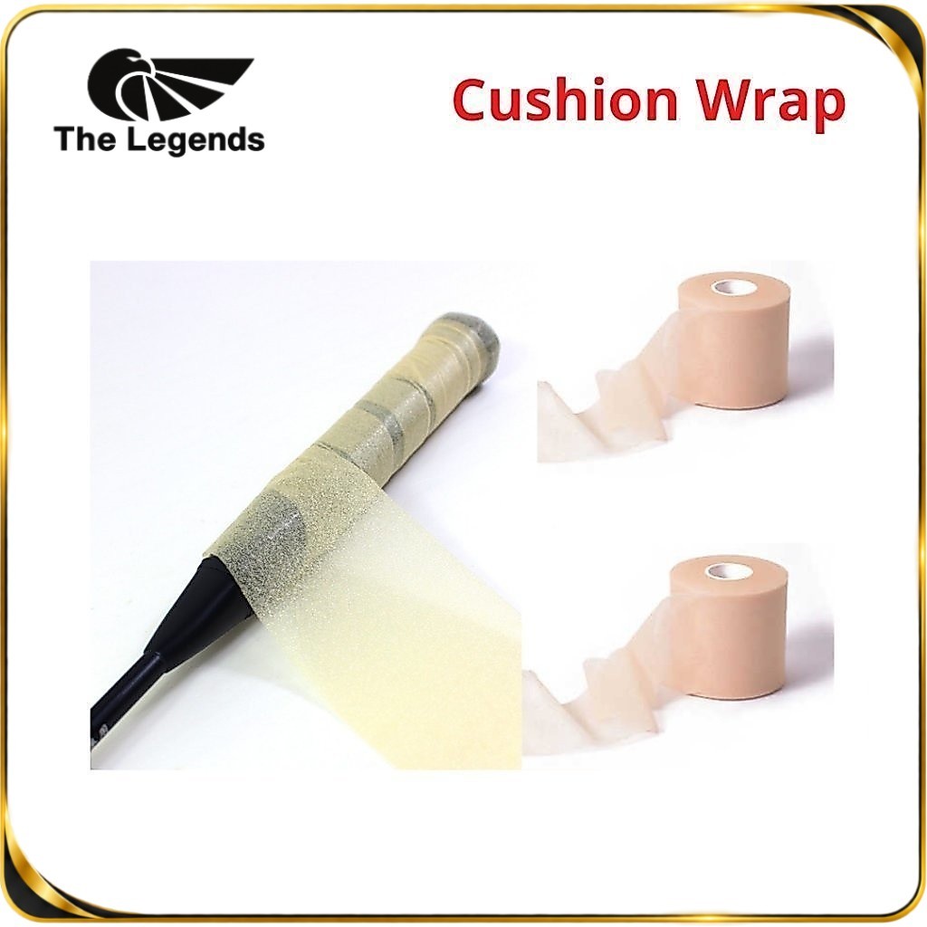 ไม้แบดมินตัน Cushion Wrap เบาะเทนนิส Cusion Tape เทปรัดกีฬา 1 ม้วน LG