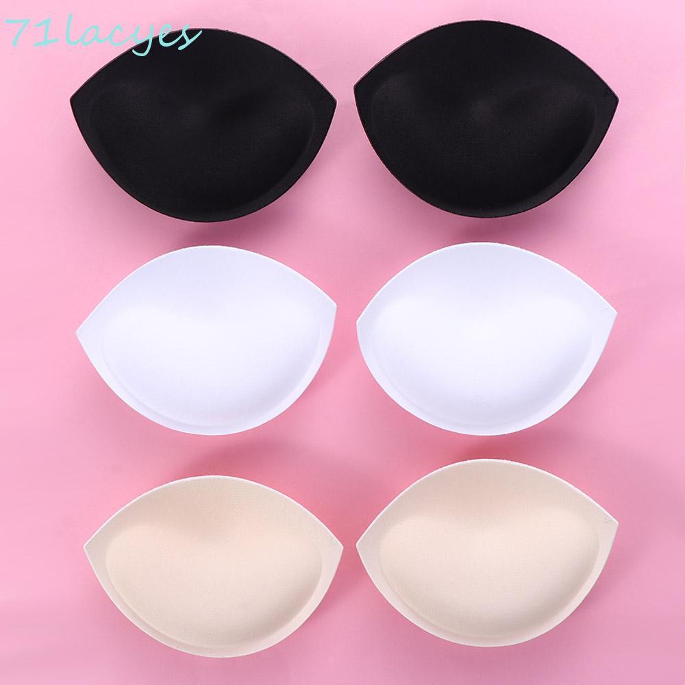 LACYES Sponge Bra Pads Lift Up Bra Pads Summer Insert Cups Enhancer Push Up Insert Chest