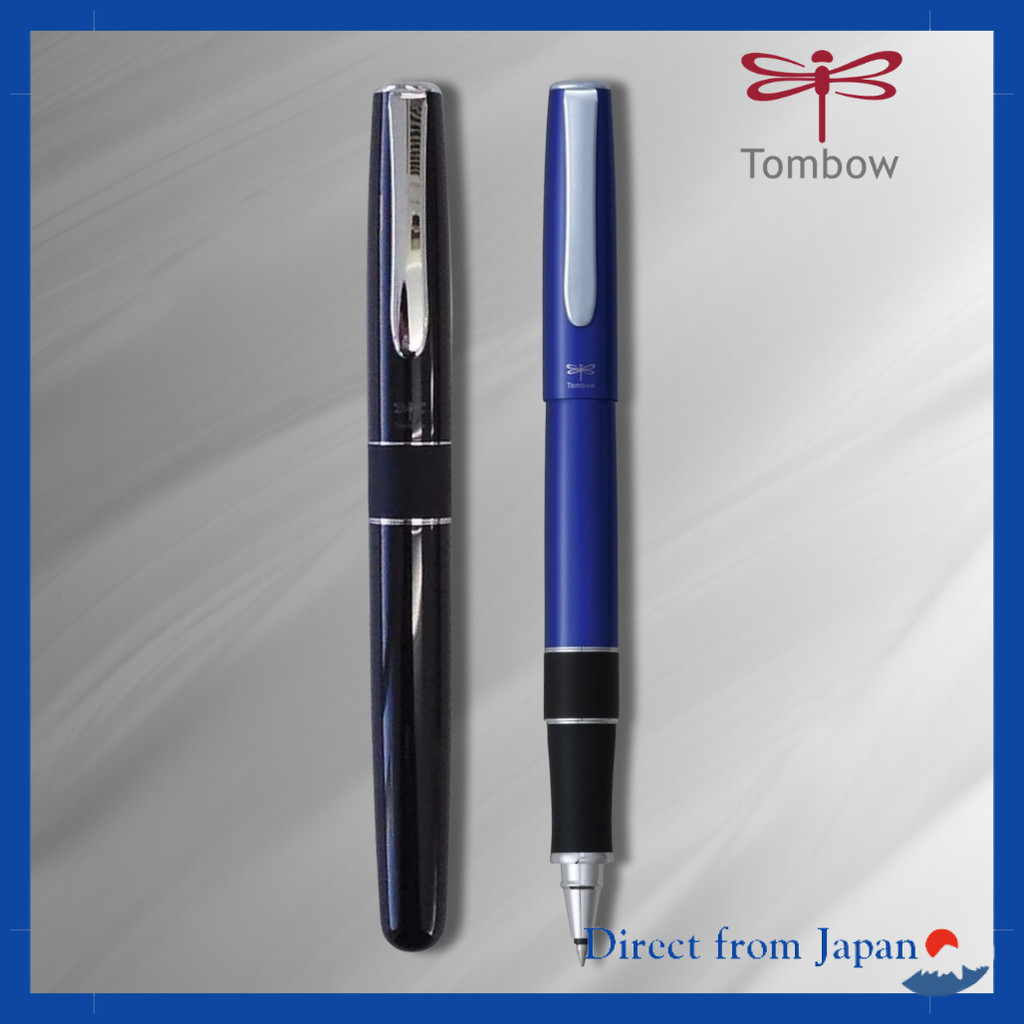 Tombow Water-Based Ballpoint Pen ZOOM 505bwA 0.5 - Azure Blue, Black, Red, Brown