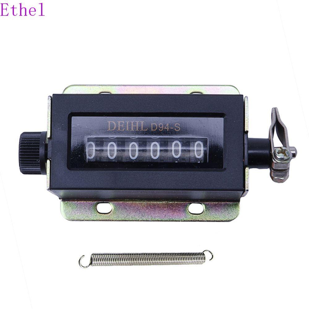 ETHEL Counter Meter 1 PC Handheld Resettable Finger Ring Clicker