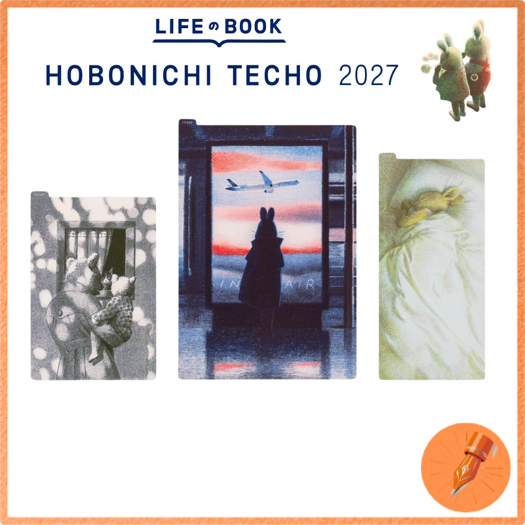Hobonichi Techo Miyakoshi Akiko Pencil Board For A6 Size / A5 Size / Weeks