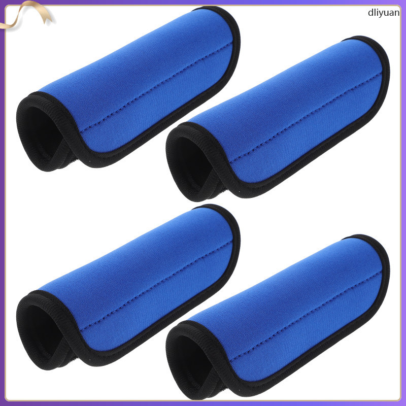 4 ชิ้นออกกําลังกาย Grip Pads โพลีเอสเตอร์ป้องกันสําหรับ Pull Up Bars dliyuan
