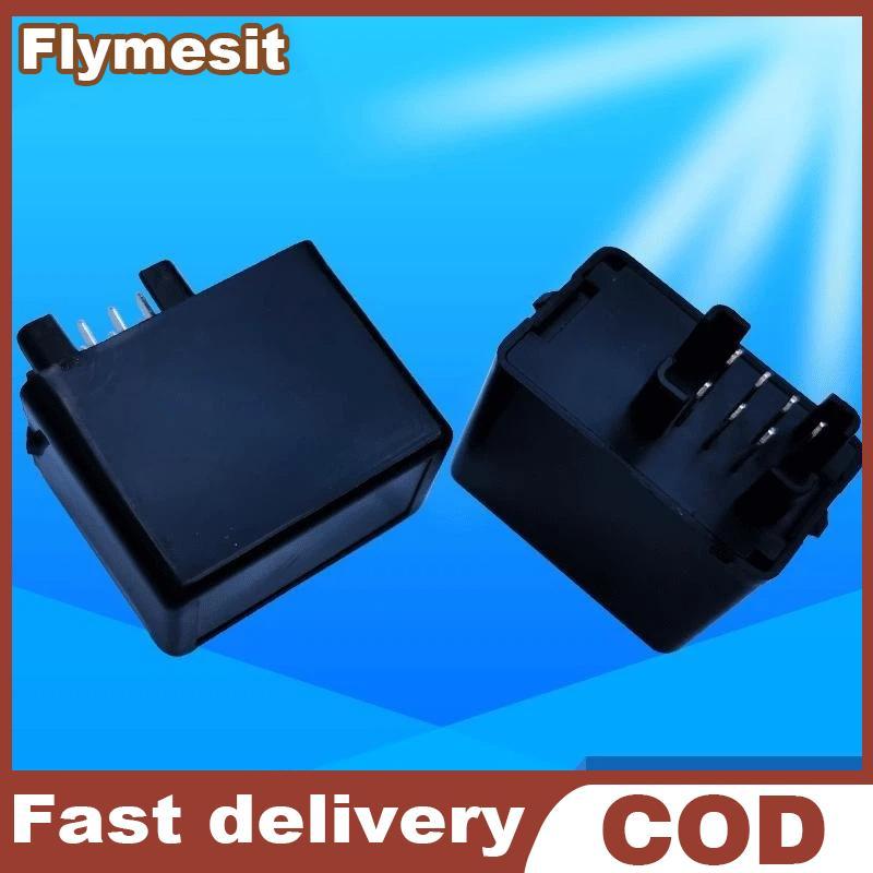 Flymesit DK006 7-Pin รีเลย์ถอดรหัสรถจักรยานยนต์ไม่มี Flier Stable Performance สําหรับไฟหน้ารถมอเตอร์