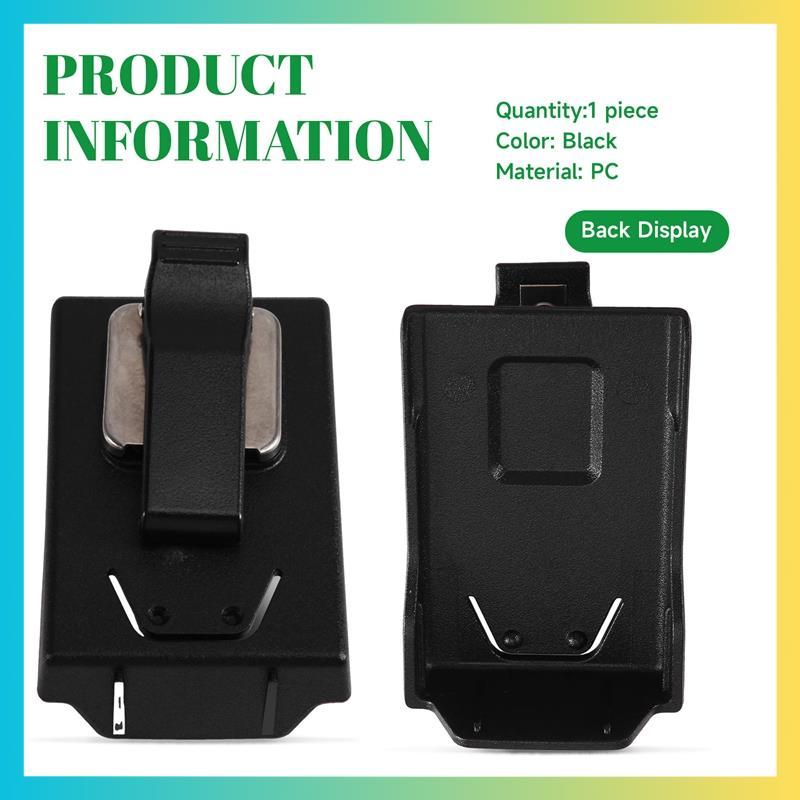 คลิปเข็มขัดพกพาสําหรับ Sheath สําหรับ XiR E8600/E8608/E8608i, E8628i/E8628, DP3661, DP3441, DGP8050e