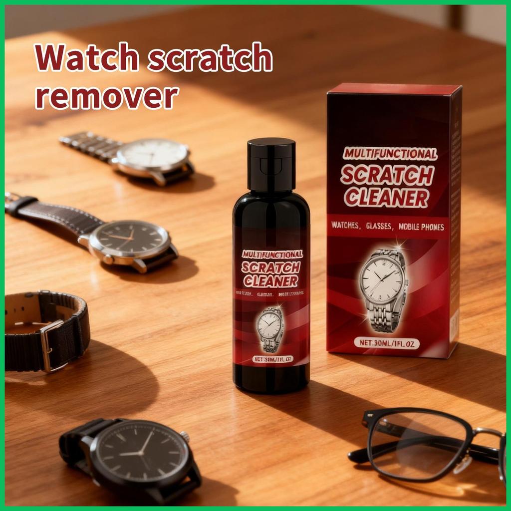 เครื่องประดับ Scratch Remover 30ml พร้อมฟองน้ําทําความสะอาดลึกสแตนเลส Scratch Remover สําหรับเรือยอช